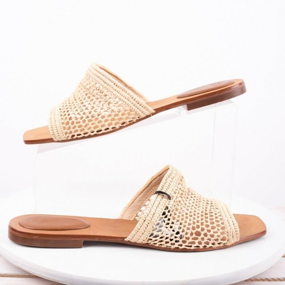 massimo dutti flat sandals